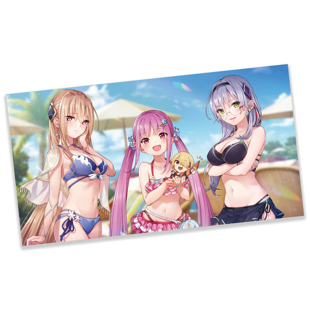 ㊕【ヘブンバーンズレッド】水瀬すもも 大判タオル&バスタオル