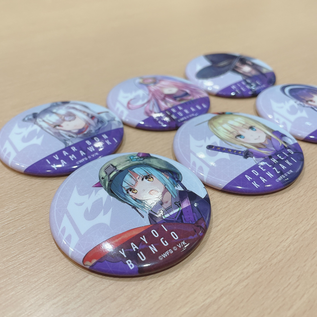 ヘブンバーンズレッド 缶バッジコンプリートセット（第31C部隊