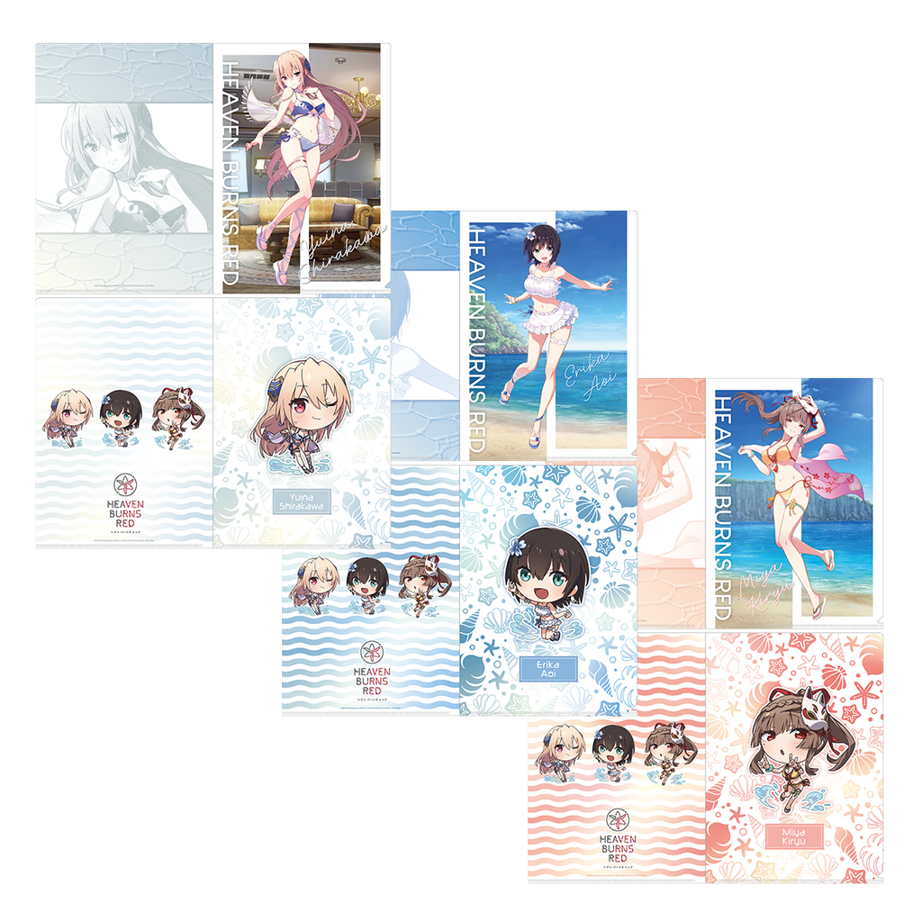 ヘブバン展限定♦︎匿名発送♦︎【ヘブンバーンズレッド】クリアファイル6枚セット ヘブンバーンズレッド クリアファイルセット（C106） – WRIGHT