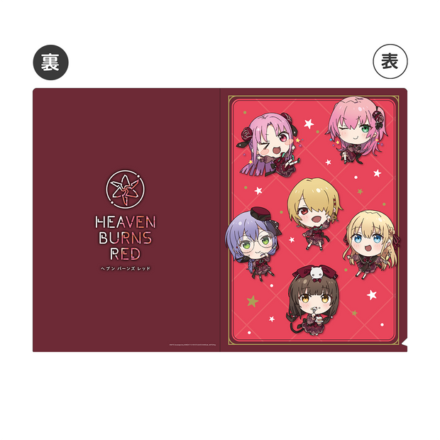 ヘブンバーンズレッド クリアファイル（4周年記念） – WRIGHT FLYER