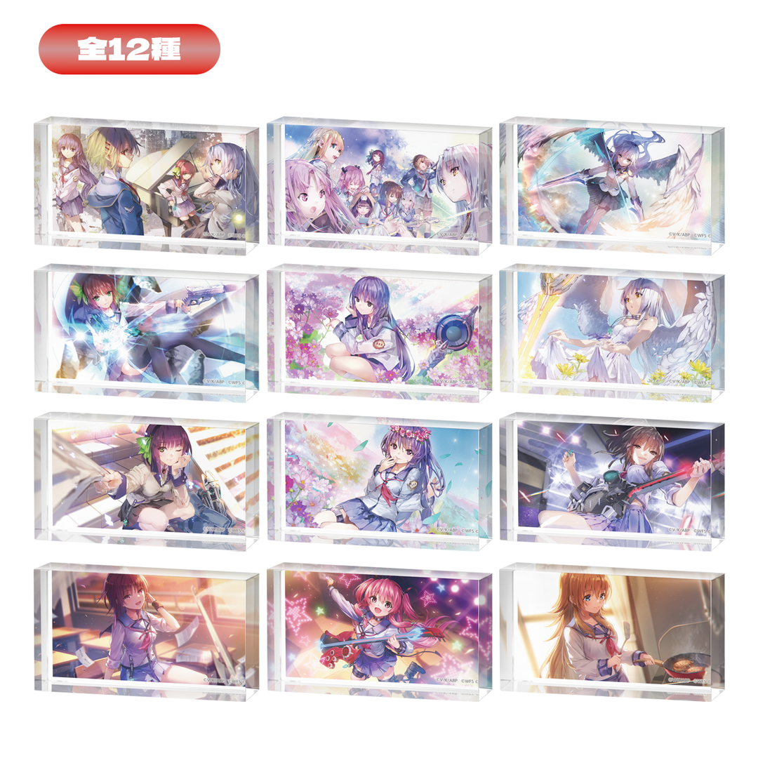 ヘブンバーンズレッド×Angel Beats! ミニアクリルブロック（全12種