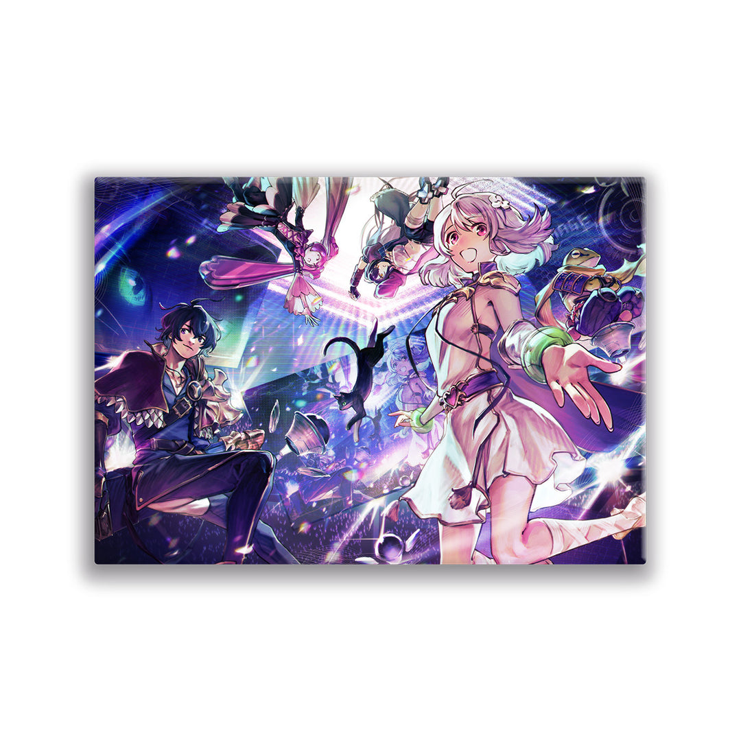 FGO 7周年記念 A4 メインビジュアル キャラファイングラフ キャラファイングラフ（全2種）