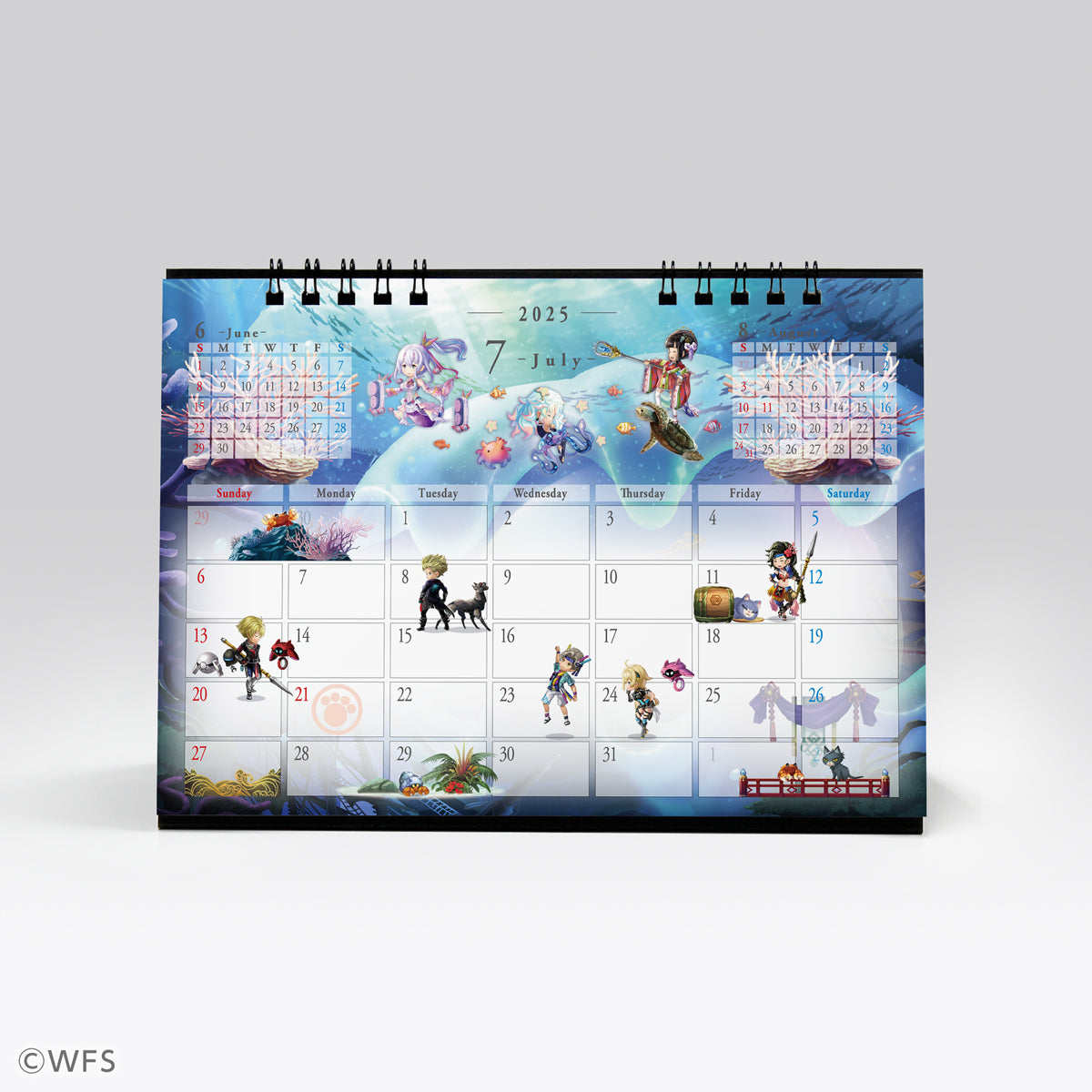 アナザーエデン 時空を超える猫』 卓上カレンダー2025｜特設サイト