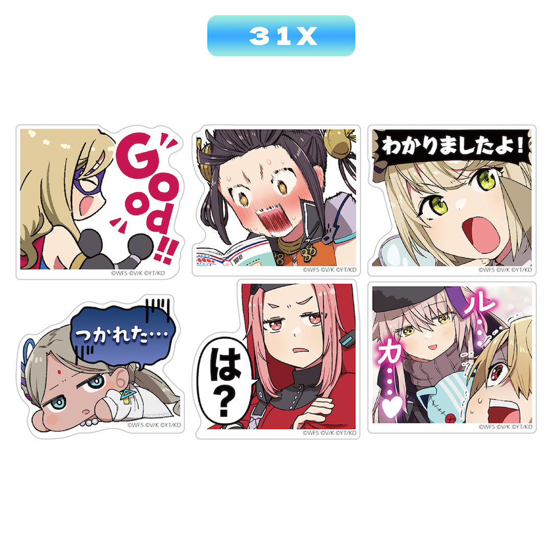 ヘブバン劇場 ステッカーセット（全10種） – WRIGHT FLYER STORE