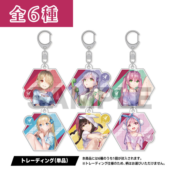 「ヘブンバーンズレッド」アクリルキーホルダーコレクション<br>ルームウェアver.