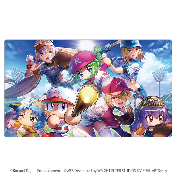 ヘブンバーンズレッド×パワプロ コラボ ゲームマット