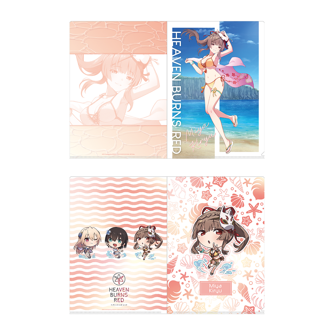 ヘブンバーンズレッド クリアファイルセット（C106） – WRIGHT