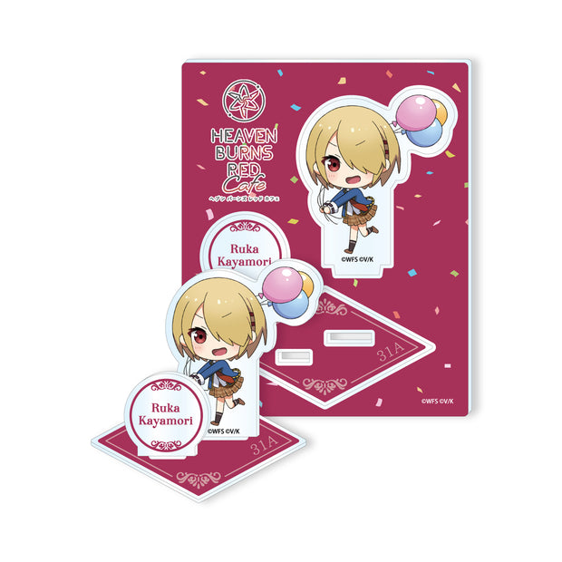 ヘブンバーンズレッドカフェ<br>ミニアクリルスタンド<br>（トレーディング8種）