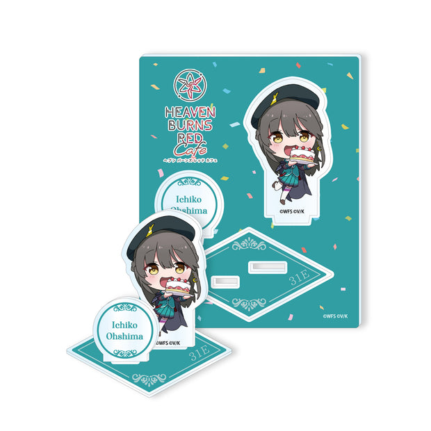 ヘブンバーンズレッドカフェ<br>ミニアクリルスタンド<br>（トレーディング8種）