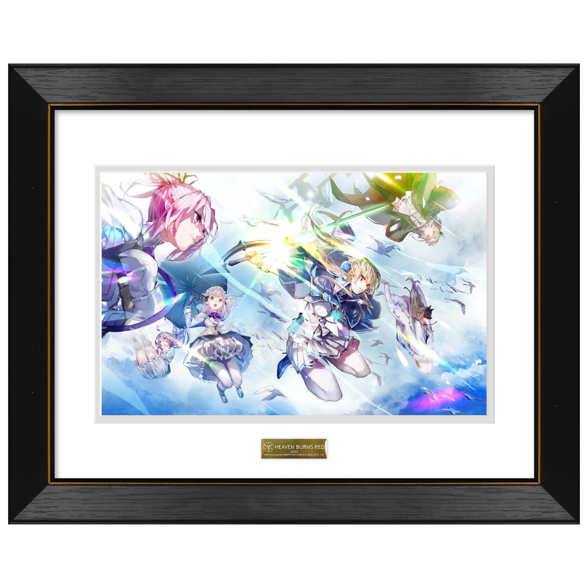 シリアル入り ヘブンバーンズレッド 複製原画 第31D部隊 ヘブバン 絵