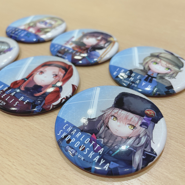 ヘブンバーンズレッド 缶バッジコンプリートセット(第31X部隊 ヘブンバーンズレッド 缶バッジコンプリートセット(第31X部隊