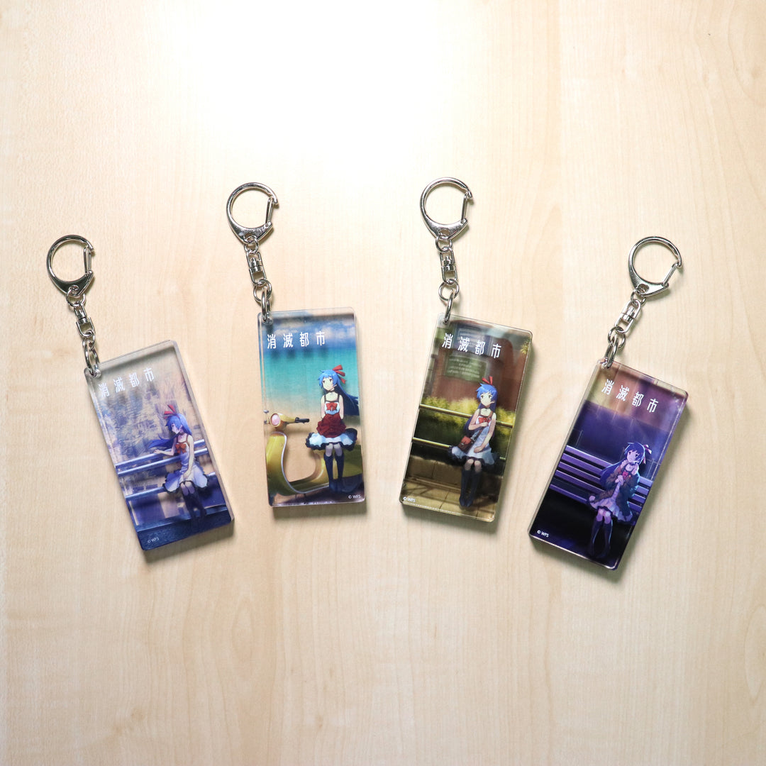 消滅都市 アクリルキーホルダー -epilogue- 4種 コンプリートセット