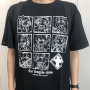 【受注販売】アナザーエデン 【for fragile time】Tシャツ 黒