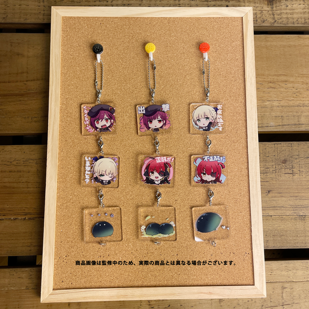 ヘブンバーンズレッド トレーディングミニアクリルキーホルダー(司令 ヘブンバーンズレッド トレーディングミニアクリルキーホルダー(司令