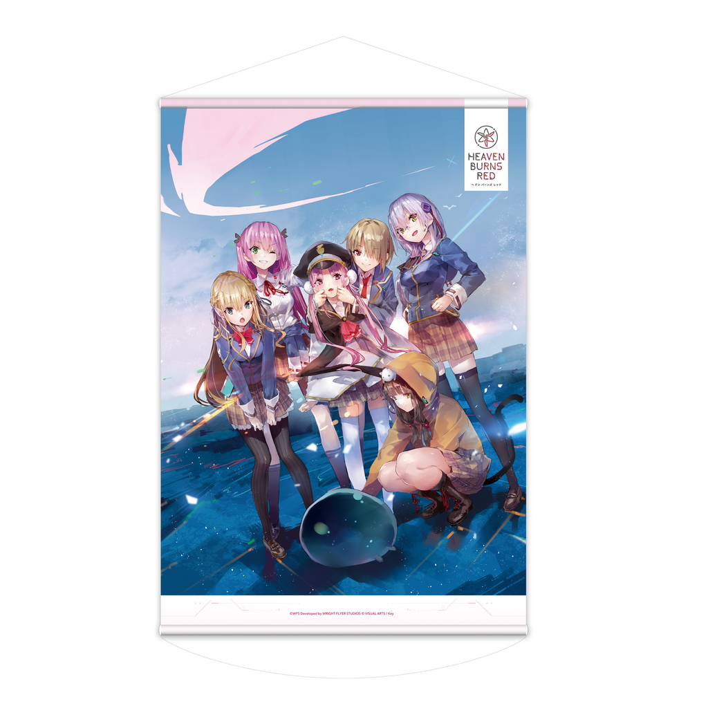 ヘブンバーンズレッド B2タペストリー, (リリース100日記念イラストver) ヘブンバーンズレッド B2タペストリー, (リリース100日記念イラストver)