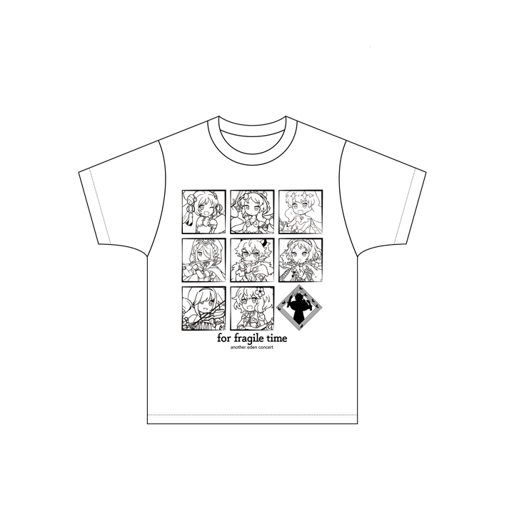 受注販売】アナザーエデン 【for fragile time】Tシャツ 白 – WRIGHT