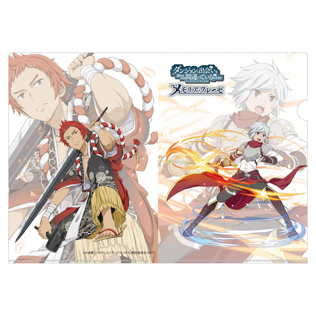 ダンメモ キャラクタークリアファイルセット – WRIGHT FLYER STORE