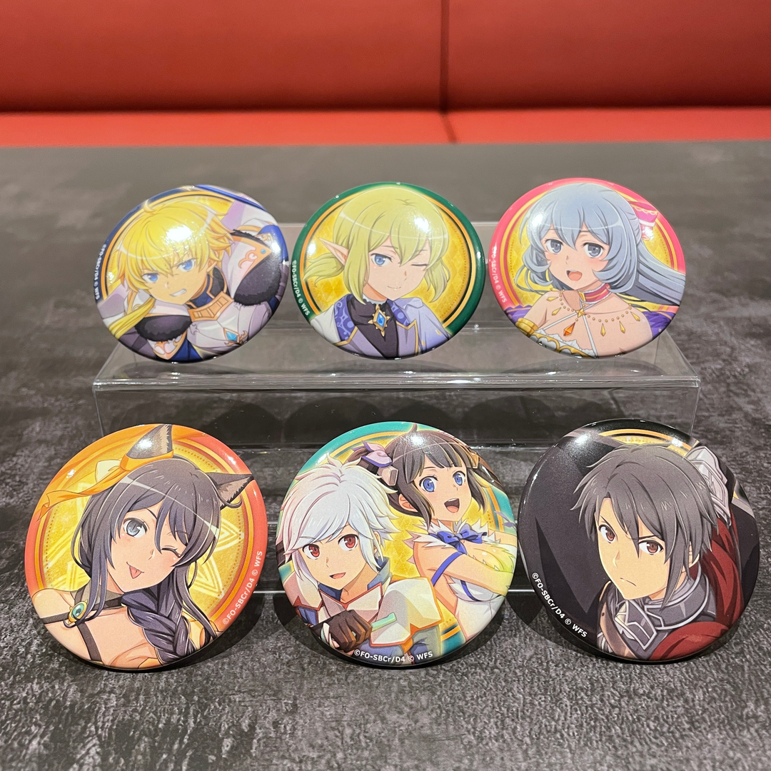 ダンメモ 缶バッジコレクションBOX B(5周年記念イラスト第2弾