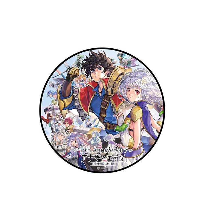 アナザーエデン ブロマイド コースター アナザーエデン マグネット付コースター (4周年記念イラストVer